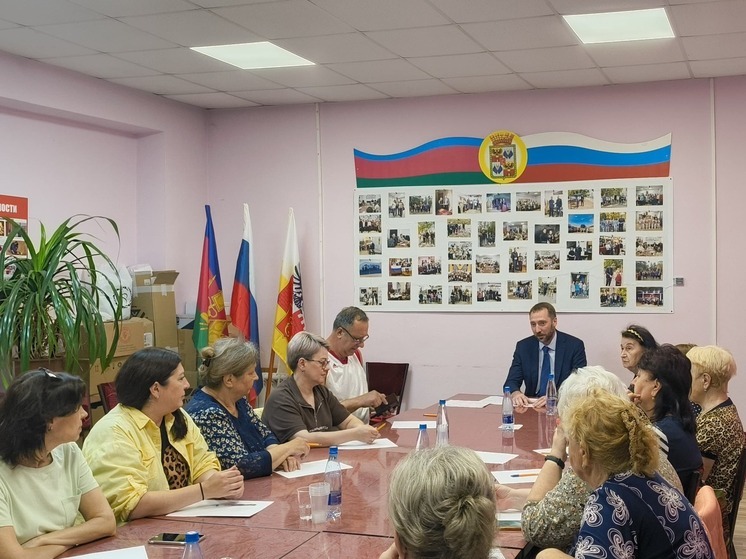 В 12 избирательном округе Краснодара прошел отчет депутата