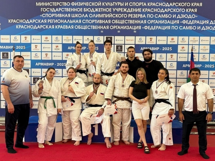 Кубанские дзюдоисты завоевали 35 медалей на чемпионате ЮФО