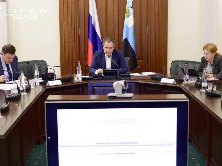 «Есть опасения»: Гладков провел совещание по вопросам строительства и ремонта школ и детсадов