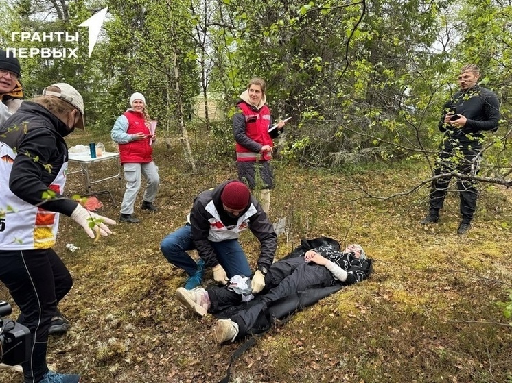 «Супергерои в Арктике» организовали этап «Первая помощь»