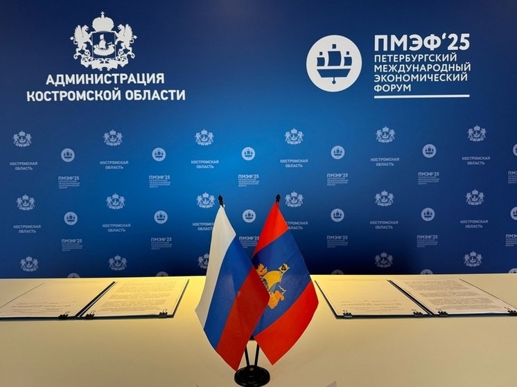 Губернатор Костромской области Сергей Ситников возглавляет делегацию региона на ПМЭФ