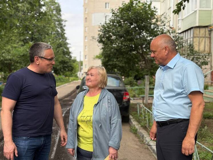 В Калуге обновляют дворы и проезды