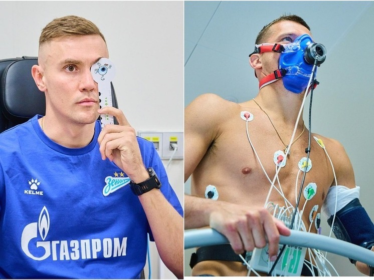 Отдохнувших футболистов «Зенита» отправили по врачам