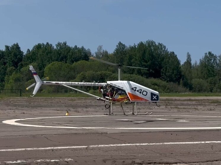В Великом Новгороде испытали на прочность тяжелый беспилотник