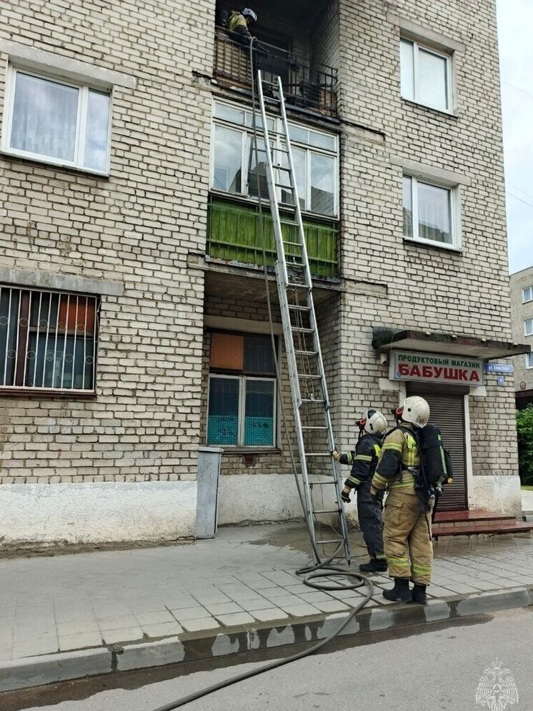 Сотрудники МЧС ликвидировали возгорание жилого дома в Черняховске