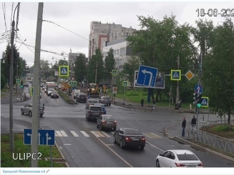 Возле ТЦ «Двинские Зори» вводятся временные изменения движения