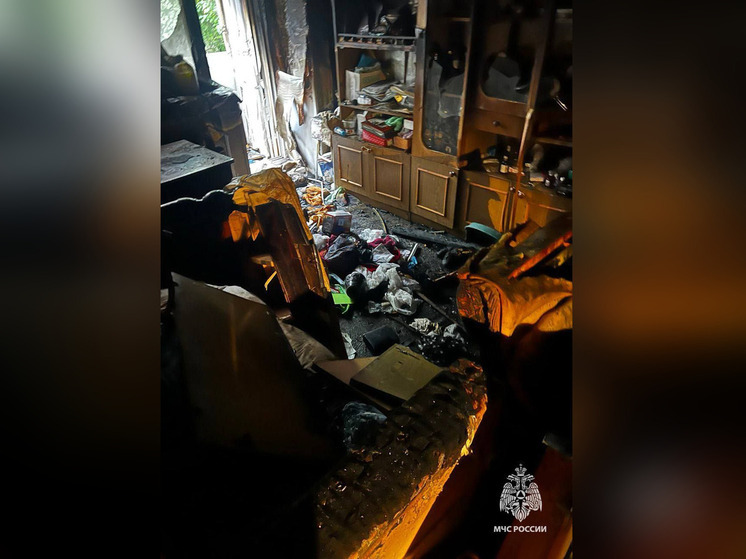 Жертвой пожара в Уфе стала женщина