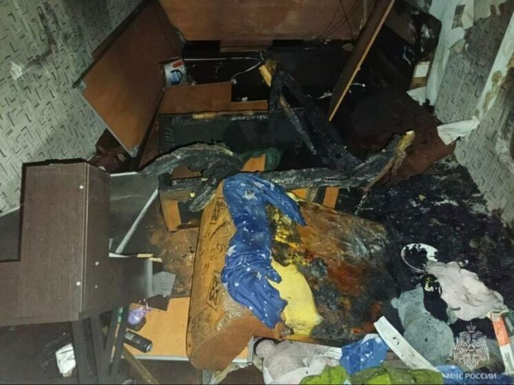 Женщина пострадала на пожаре в Черемхово