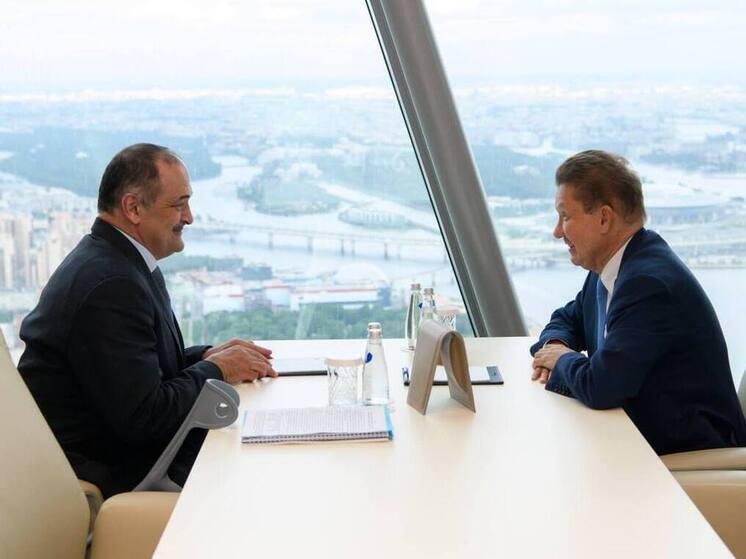 Меликов и Миллер обсудили развитие газификации Дагестана