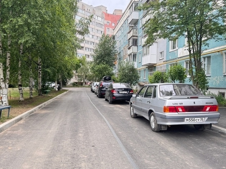 Ремонт прошел на пяти дворах Вологды