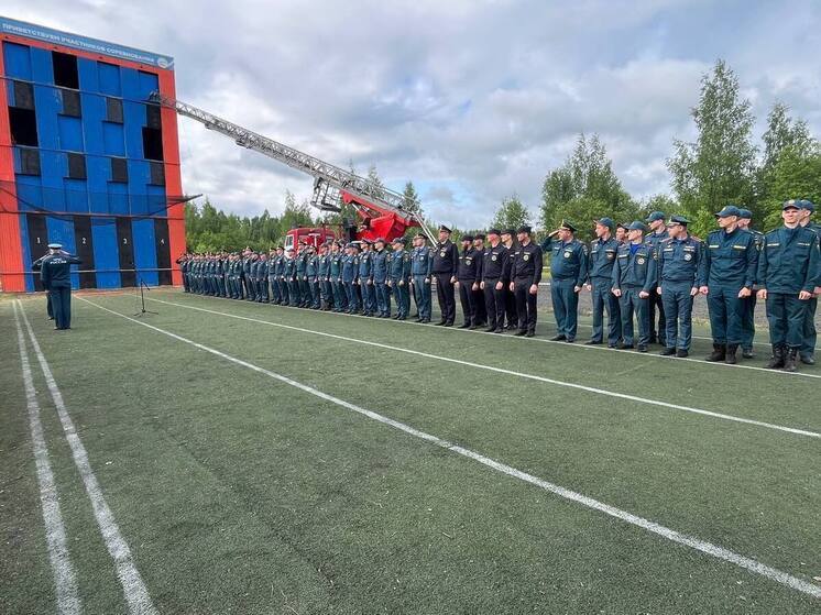 Команда «Леноблпожспаса» заняла четвертое место на соревнованиях в Карелии