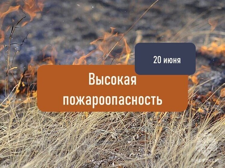 20 июня в Херсонской области вновь ожидается высокая пожароопасность