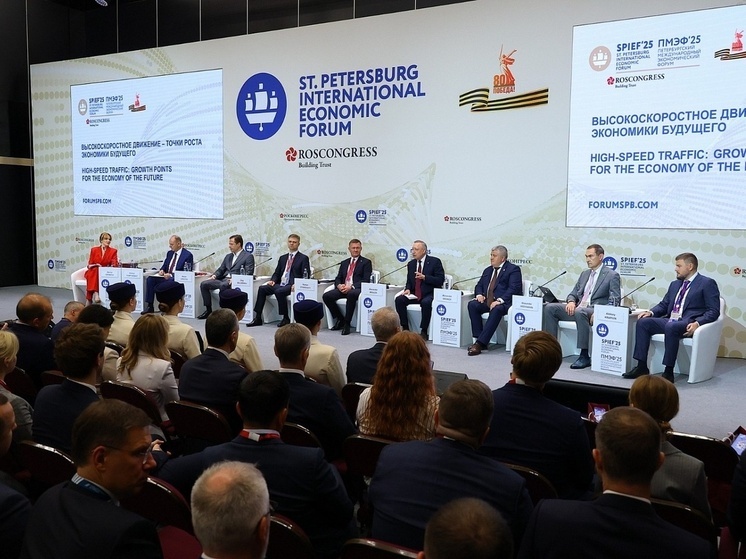 На ПМЭФ-2025 обсудили роль ВСМ в экономике Новгородской области