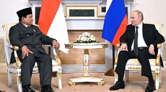 В Петербурге проходят переговоры Владимира Путина и Президента Индонезии: видео
