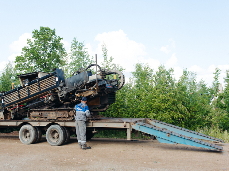 В Псковском муниципальном округе началось строительство газопроводов для догазификации деревни Воскресенское