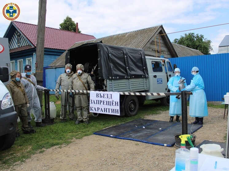 В Моргаушском округе отработали сценарий ликвидации очага туберкулёза у коз