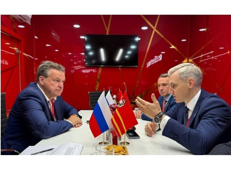 Василий Анохин: обсудил с Маттиасом Шеппом укрепление сотрудничества с еаропейскими компаниями
