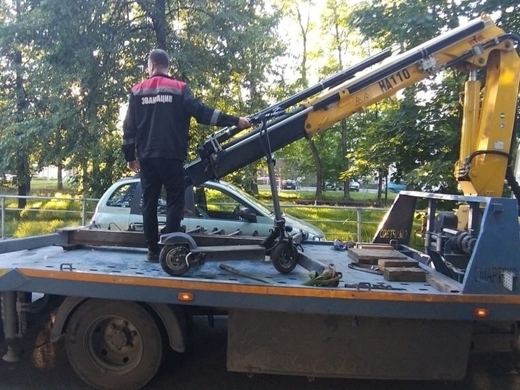 600 электросамокатов отправлены на штрафстоянку в Нижнем Новгороде