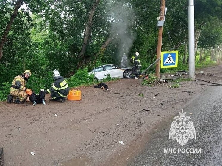 В Уфе в аварии пострадали пять человек, один погиб