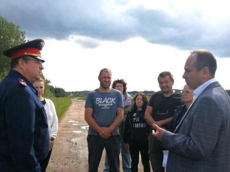 В Лихуны прибыл глава калужского СКР