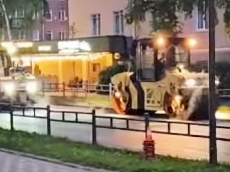 На Городском валу в Петрозаводске начнут укладку асфальта