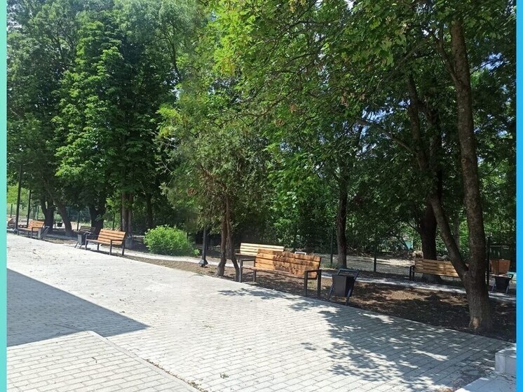 В одном из сел Симферопольского района благоустроили парк