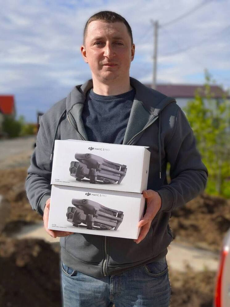 Приуральцы купили 2 коптера для бойцов СВО