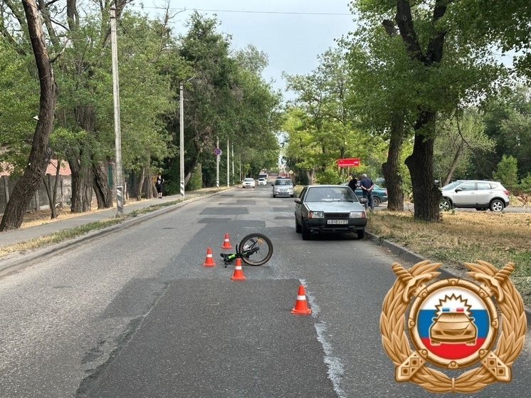 В Таганроге водитель ВАЗа сбил восьмилетнего мальчика на велосипеде