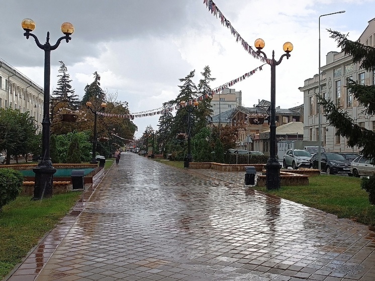 Дожди закончатся в Тамбове к воскресенью