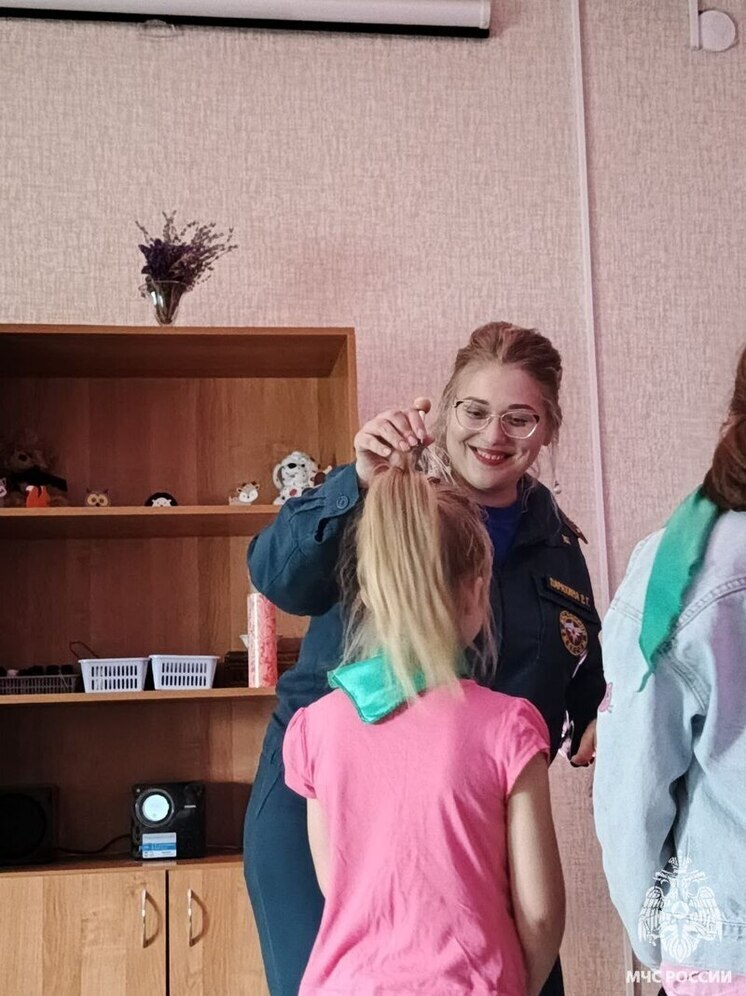 В Орле дети познакомились с профессией психолога МЧС