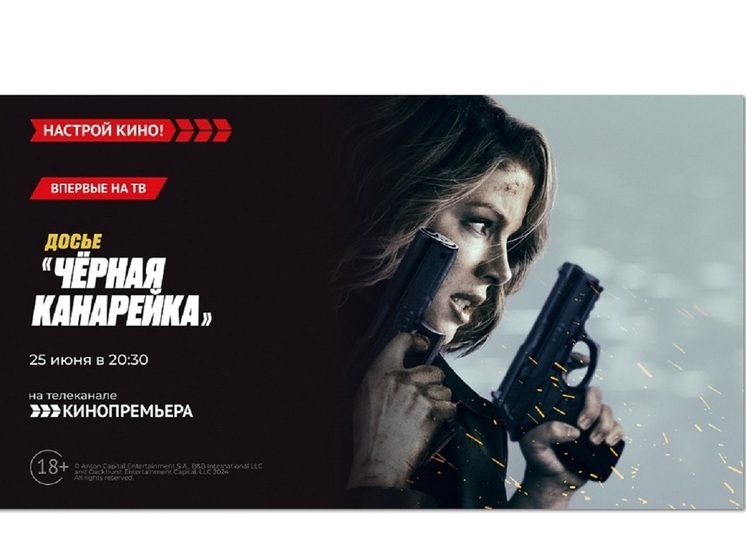 «Кинопремьера» покажет боевик с Кейт Бекинсейл «Досье “Черная канарейка”»