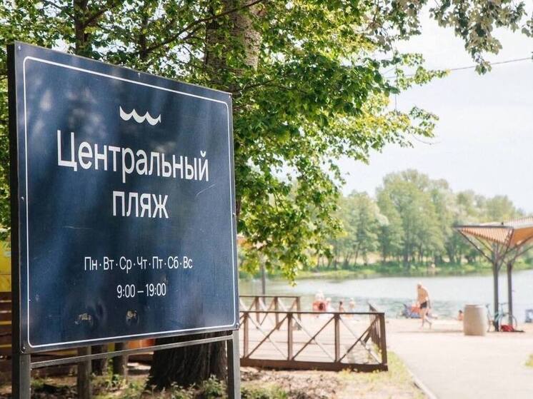 Купание на территории Центрального пляжа в Липецке официально запрещено