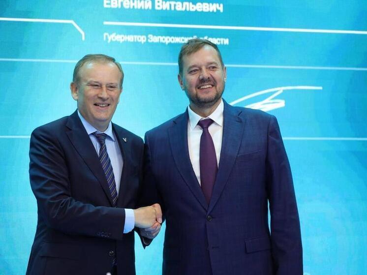 Запорожская и Ленинградская области укрепляют сотрудничество на ПМЭФ