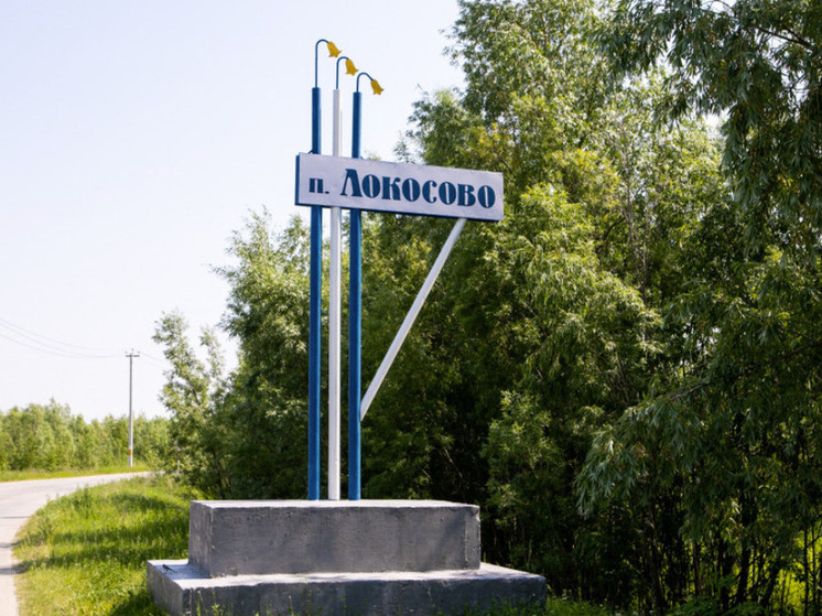 В Локосово восстановили подтопленный участок дороги