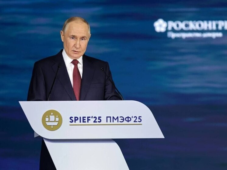 Олег Николаев прокомментировал выступление Путина на ПМЭФ-2025