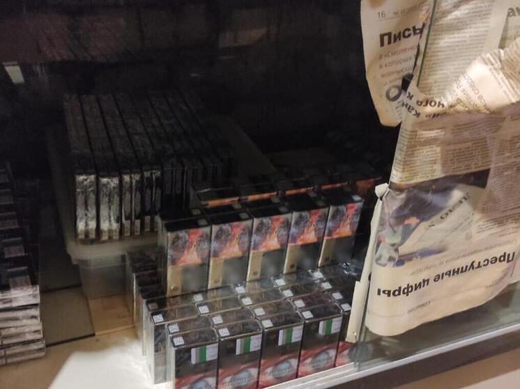 В Смоленске полицейские изъяли более 1800 пачек немаркированных сигарет