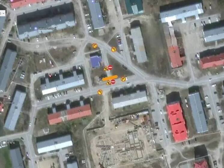 Дорогу в Губкинском перекрыли почти на 2 недели