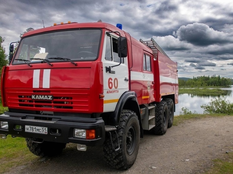 В Кандалакшском районе пожар уничтожил баню
