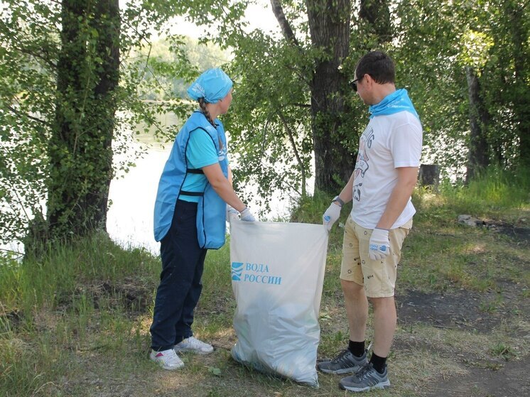 День реки Абакан отпраздновали сбором мусора