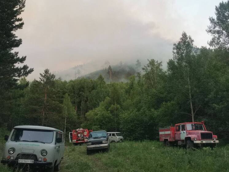 Вертолет МИ-8 подключат к тушению пожара у садоводства "Лесовод" в Бурятии