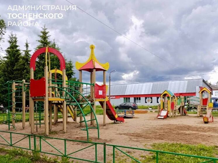 В Тосненском городском поселении провели работы по благоустройству