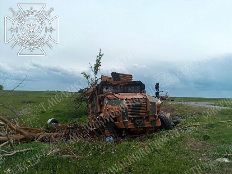 Военные показали подбитую под Суджей ББМ «Кирпи»