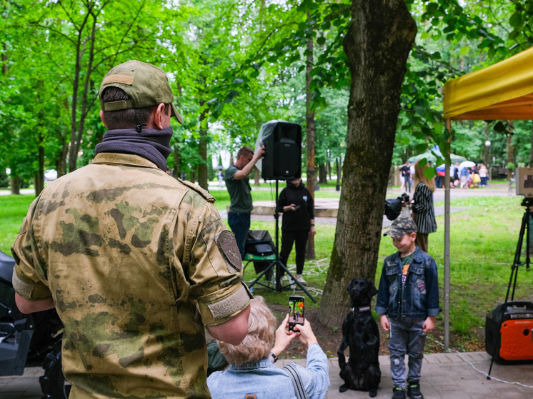 В Смоленской области кинологи Росгвардии отметили профессиональный праздник