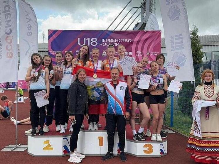 Курские легкоатлетки выиграли первенство России