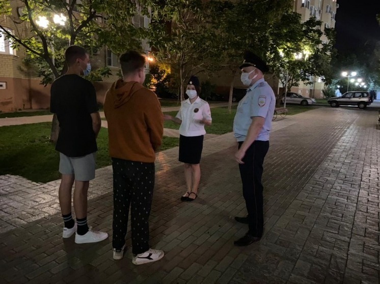 В ночных рейдах в Калмыкии задержали трех подростков