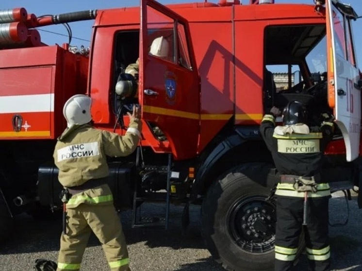 В Калмыкии за сутки произошло два пожара