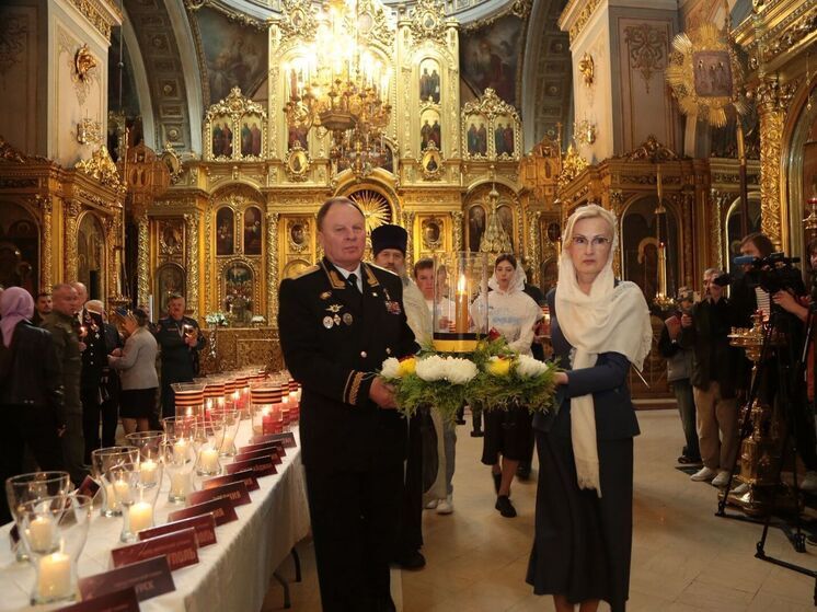 Зажженную в Елоховском соборе Свечу памяти доставят в Курск