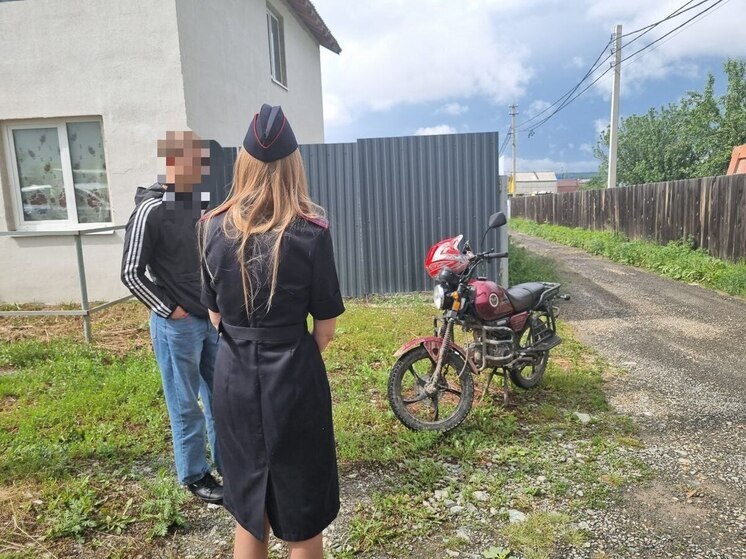 В Горном Щите отстранили от управления подростка и пьяного мужчину