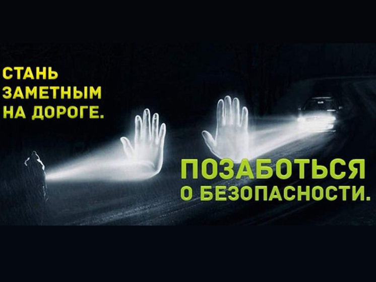 О необходимости использования световозвращающих аксессуаров напомнили серпуховичам