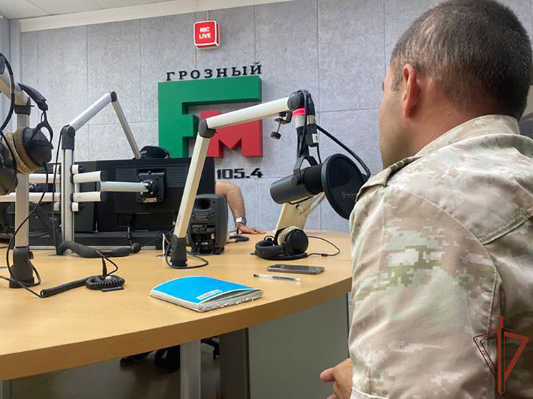 Кинологи Росгвардии выступили на площадках крупных региональных СМИ на Северном Кавказе